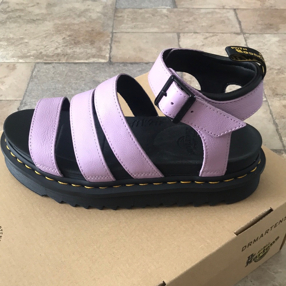 Dr marten Blaire sandals lilac